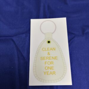 H&I 1 Year Keytag Card