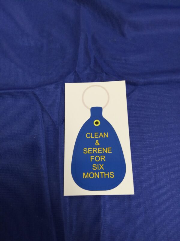 H&I 6 Month Keytag Card