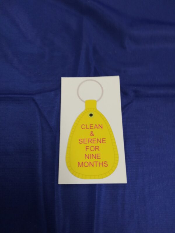 H&I 9 Month Keytag Card