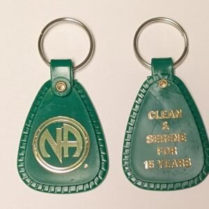 Keytag-15 Years-Green