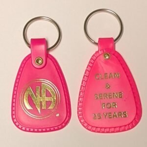 Keytag-25 Years-Pink