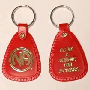Keytag-35 Years-Red