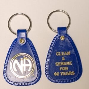Keytag-40 Years-Blue