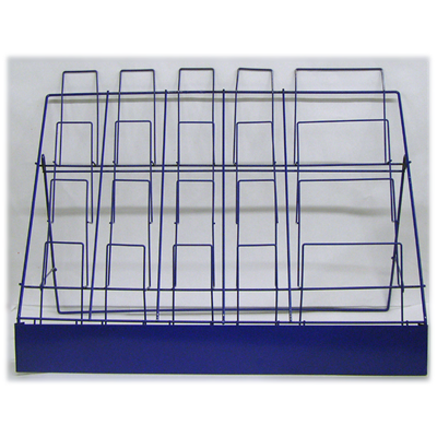 Lit Rack: Wire 20-Pocket