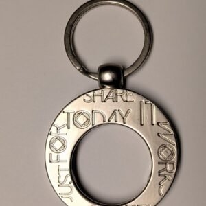 Keychain for etched (Silver)