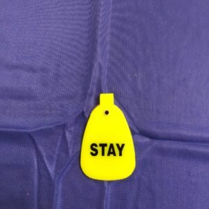 Keytag-STAY-Yellow