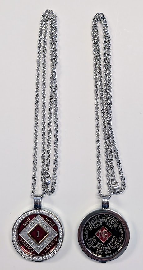 Bling/Crystalized Necklace Medallion Holder - Image 2